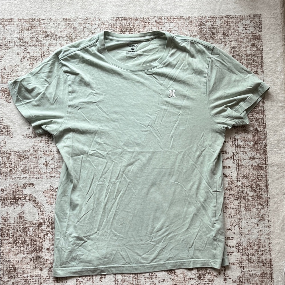 Hurley Men's Mint Green Short Sleeve Tee